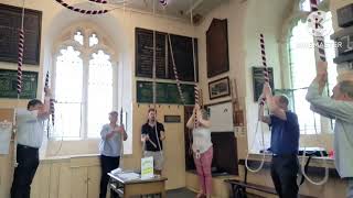 bellringing at Chelmsford Cathedral  13 August 2023 [upl. by Nolrac11]