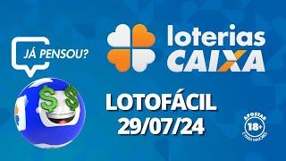 Lotofácil  Concurso no 3167  29072024 [upl. by Nett]