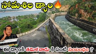 Somasila dam across Penna River Details pennariver nellore [upl. by Enialahs]