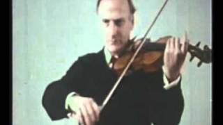 Yehudi Menuhin Violin Tutorial  4 Right Hand Playing incomplete [upl. by Aenet]