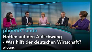 phoenix runde Hoffen auf den Aufschwung  Was hilft der deutschen Wirtschaft [upl. by Marchelle]