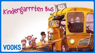 Kindergarten Bus  Back to School Story for Kids  📚Animated Kids Book  Vooks Narrated Storybooks [upl. by Ecerahc]