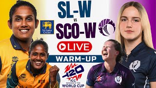 Womens cricket live  SL vs SCO womens live match today  Womens t20 world cup Live  Cricket live [upl. by Aletse]