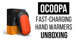 OCOOPA FastCharging Hand Warmer and Power Bank Unboxing [upl. by Anitteb]