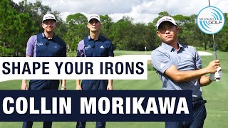 COLLIN MORIKAWA  How I Shape My Irons  ME AND MY GOLF [upl. by Sema39]