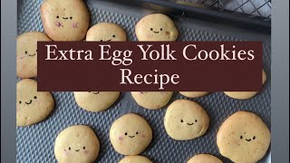 Extra Egg Yolk Recipe extra eggyolk cookie recipe [upl. by Mercorr75]