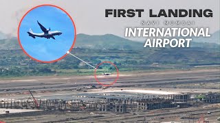 Navi Mumbai International Airport Takes Flight Indian Air Force Conducts Historic Aircraft Takeoff [upl. by Omura]