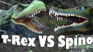 TREX VS SPINOSAURUS Dino Duels Ep 3 [upl. by Lapham]