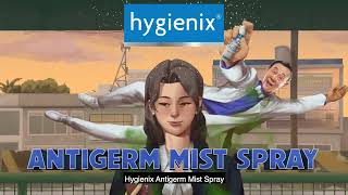 Hygienix AntiGerm Mist Body Spray [upl. by Nilrak]