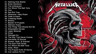 Best Of Metallica  Metallica Greatest Hits full Album [upl. by Ahsinor]