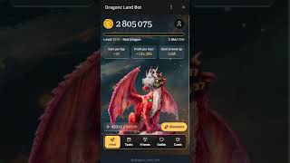 Airdrop tap to earn telegram bot Dragonz Land [upl. by Yanffit]