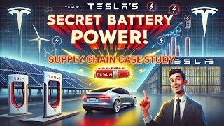 Tesla’s Vertical Integration Strategy How they Dominate EV Battery Supply Chain  MBA Case study [upl. by Naitsirhc]