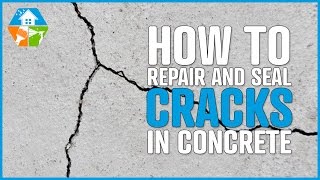 How to repair seal and waterproof large cracks in concrete cement steel pvc [upl. by Adnohsar]