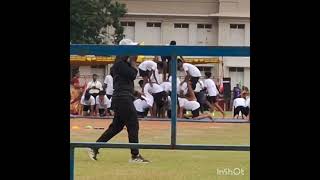 A M jain school sports day human piramid [upl. by Atinuj252]