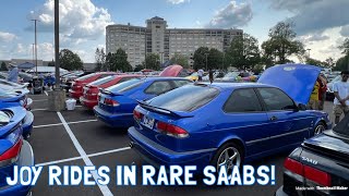 Day 2 at Saab Owners Convention 2023  Ride Alongs and More [upl. by Assila961]