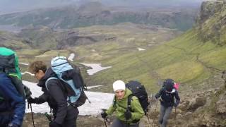 Islanda Il grande trekking del Landmannalaugar HD [upl. by Ardena739]