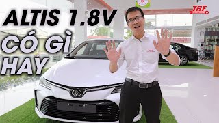 Review Đánh giá ALTIS 18V 2022  Giá cả  khuyến mãi Corolla 18V  Nhóm Thái Lớn [upl. by Croydon]