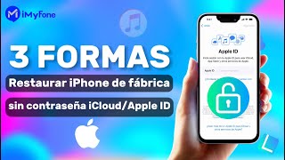 【3 Formas】Restaurar iPhone 16 de fábrica sin contraseña iCloudApple ID [upl. by Danny]