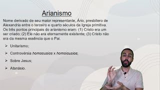 O QUE É O ARIANISMO  Ensinando a Bíblia Online [upl. by Haibot]