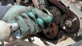 How To Change The Clutch Plate Of Your Bike At Home  Full Video VloggerAzadSharma [upl. by Cormac627]