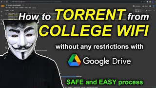 How to Torrent from restricted college wifi  Explained in telugu  Tech Unmasked [upl. by Tobin]