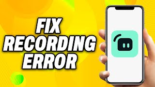 How To Fix Streamlabs Recording Error 2024  Quick Fix [upl. by Ezitram]