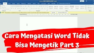 Cara Mengatasi Microsoft Word Tidak Bisa Mengetik Unlicensed Product Tanpa Aplikasi Part 3 [upl. by Aivad]