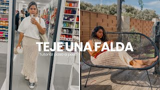 ¿Te gustan las FALDAS LARGAS 🤔 APRENDE cómo una FALDA a CROCHET 🧶 2ª PARTE [upl. by Anihpled761]