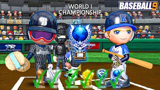 I BEAT BASEBALL 9 World 1 League Championship [upl. by Kassel]