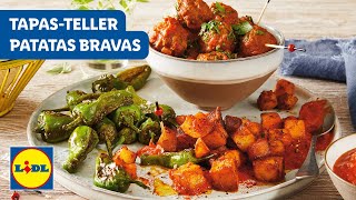 Tapas für zwei  schnell amp einfach  Lidl Kochen [upl. by Ahsin]