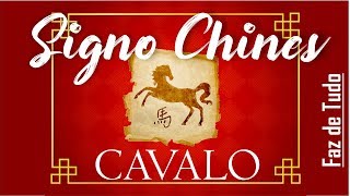 Características Signo Chinês  CAVALO [upl. by Smail]