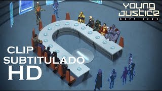 Young Justice 3x01 Reunion de la Justice League Clip  Subtitulado en Español [upl. by Malinde]