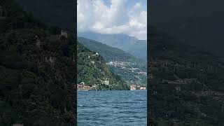 Lake Como  Ferry to Pianello del Lario como lakecomo ferry комо [upl. by Analos632]