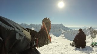 GoPro Tatry zimą  Zawrat od Hali Gąsienicowej [upl. by Naitsabas]