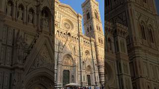 Spectacular duomo in Florence italy shorts travel cathedral [upl. by Iggep830]