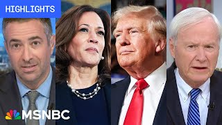 Countdown to the 2024 election Day 47  MSNBC Highlights [upl. by Ambie118]