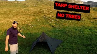 3 Tarp Setups without trees [upl. by Aicenet655]