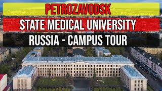 Petrozavodsk State medical University Russia Campus Tour [upl. by Enajharas]