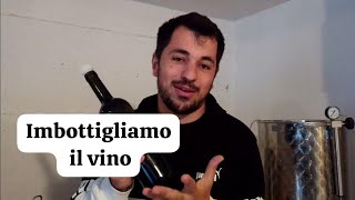 COME FARE IL VINO BIANCO IN CASA EP 7 IMBOTTIGLIAMENTO [upl. by Robet]