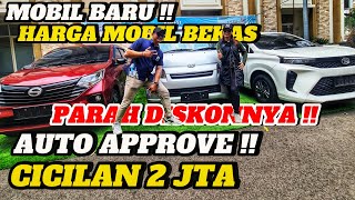 Parah nih ‼️ mobil baru harga mobil bekas ‼️ auto approve  cicilan 2 jtan aja ‼️ rumah sewa aman [upl. by Galliett]