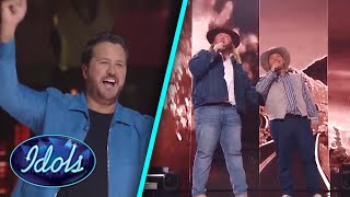 Crazy Country Duet From Two Country Singers On American Idol 2024 [upl. by Airym]