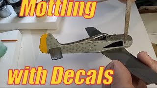 WWII Luftwaffe Mottling NO AIRBRUSH [upl. by Adnama427]