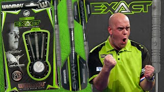 Winmau Michael van Gerwen Exact Darts  Review amp Unboxing [upl. by Ahseinod318]