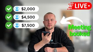 LIVE SMMA Beginners First Time Cold Calling UNCUT [upl. by Tutto]