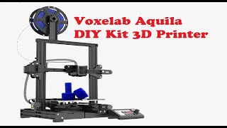 2021 New Arrival Voxelab Aquila DIY Kit 3D Printer Specs And Review Aliexpress Review [upl. by Huston]