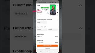 COMMENT PARAMETRER LA RECHERCHER DUN ARTICLE SUR ALIBABA comment rechercher un produit sur Alibaba [upl. by Balac]