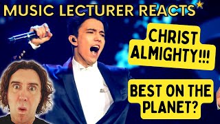 Dimash Kudaibergen  FIRST LISTEN  Music Lecturer Reacts [upl. by Shell]