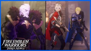 Edelgard vs Dimitri vs Thales cutscene  Fire Emblem Warriors Three Hopes [upl. by Avivah41]