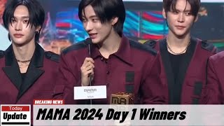 MAMA 2024 WINNERS Day 1 [upl. by Mcnair]