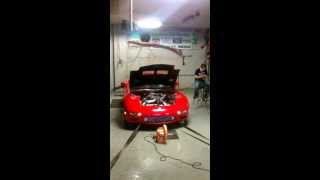 411 HP RX7 on dyno with stock twin turbos [upl. by Entirb]